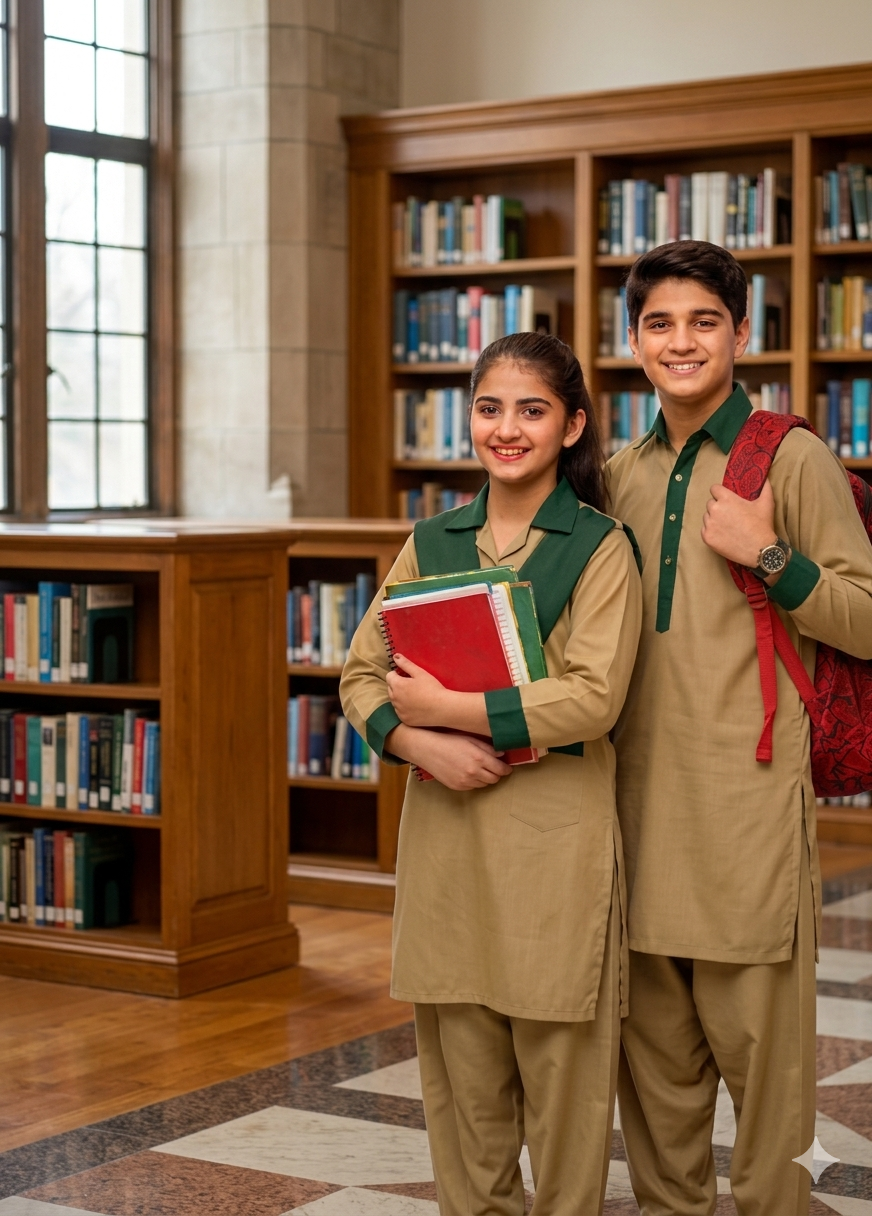 Boys and Girls in Uniforms